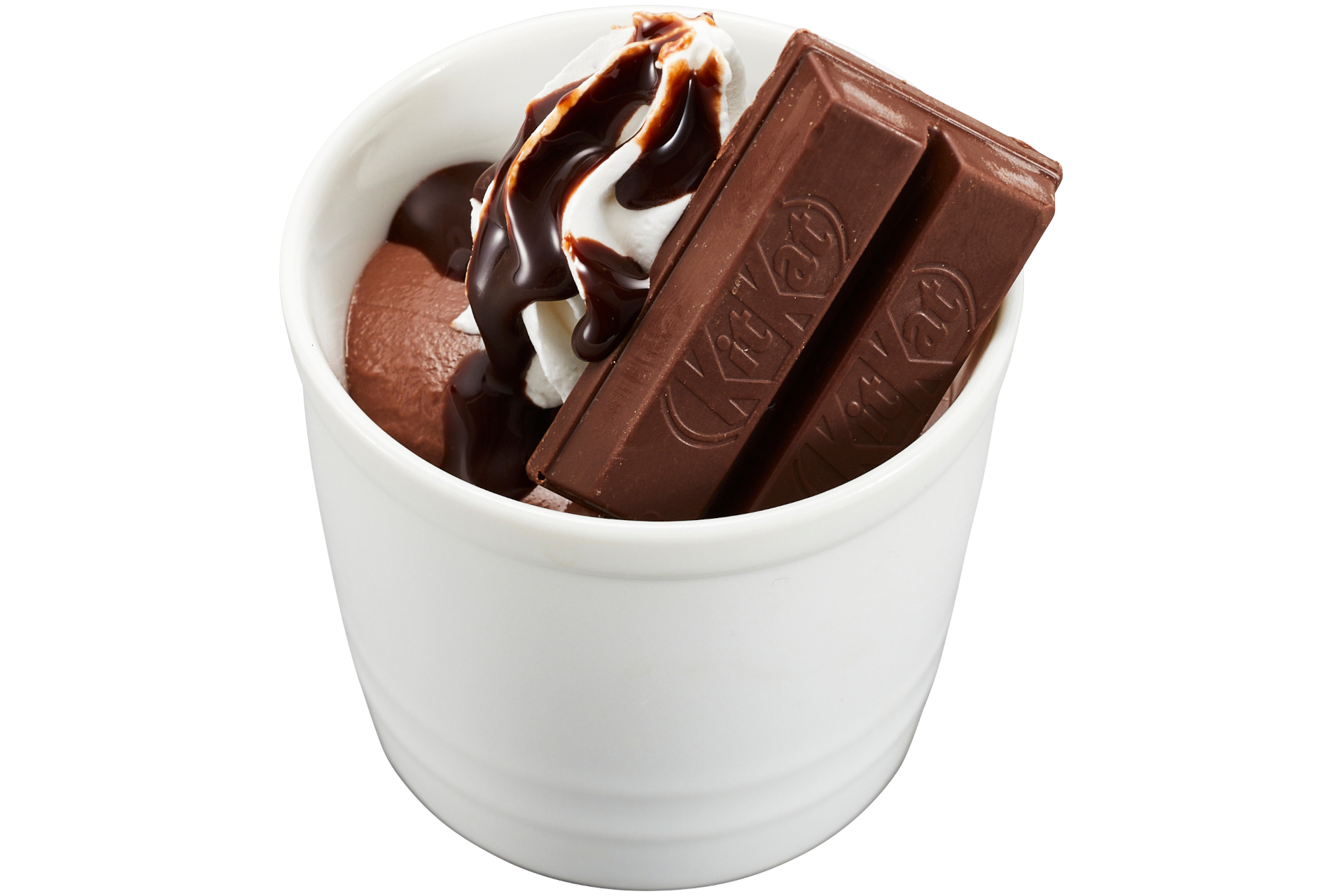 「きっと、とろけるプレミアムプリン made with KITKAT」（390円～）