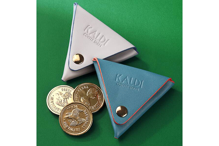 カルディコーヒーファーム「三角コインケース」