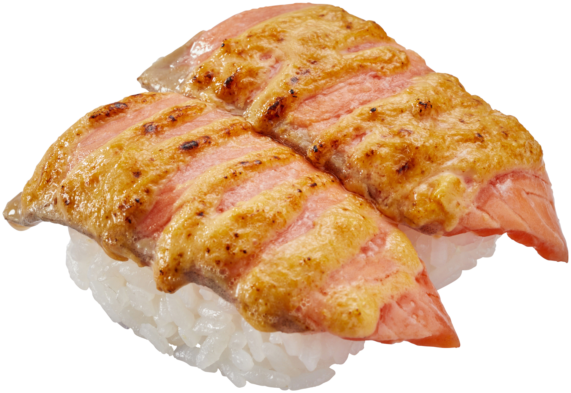 特製うにマヨ サーモン炙り