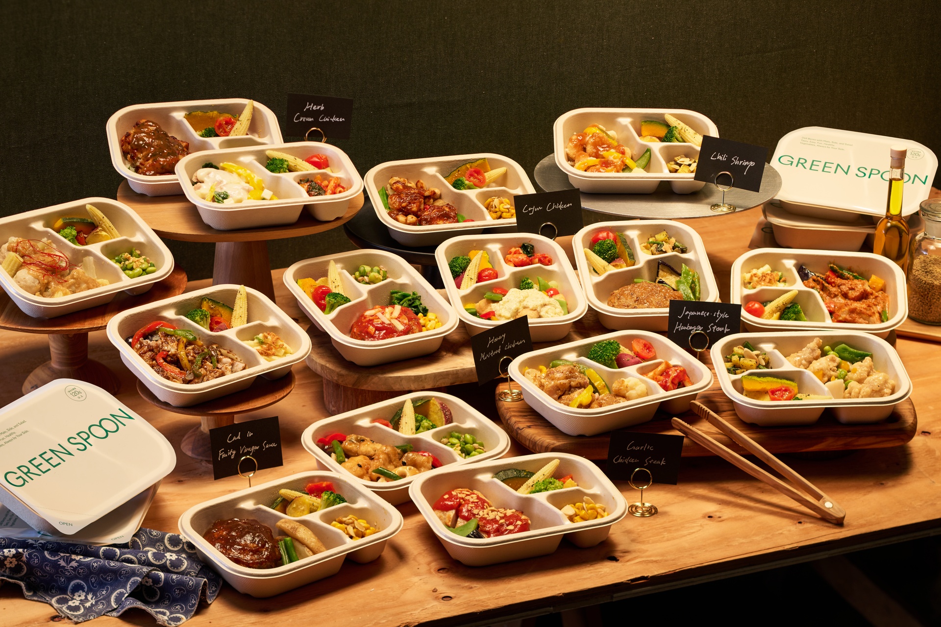 オフィスグリコで提供するGreenspoonの冷凍弁当