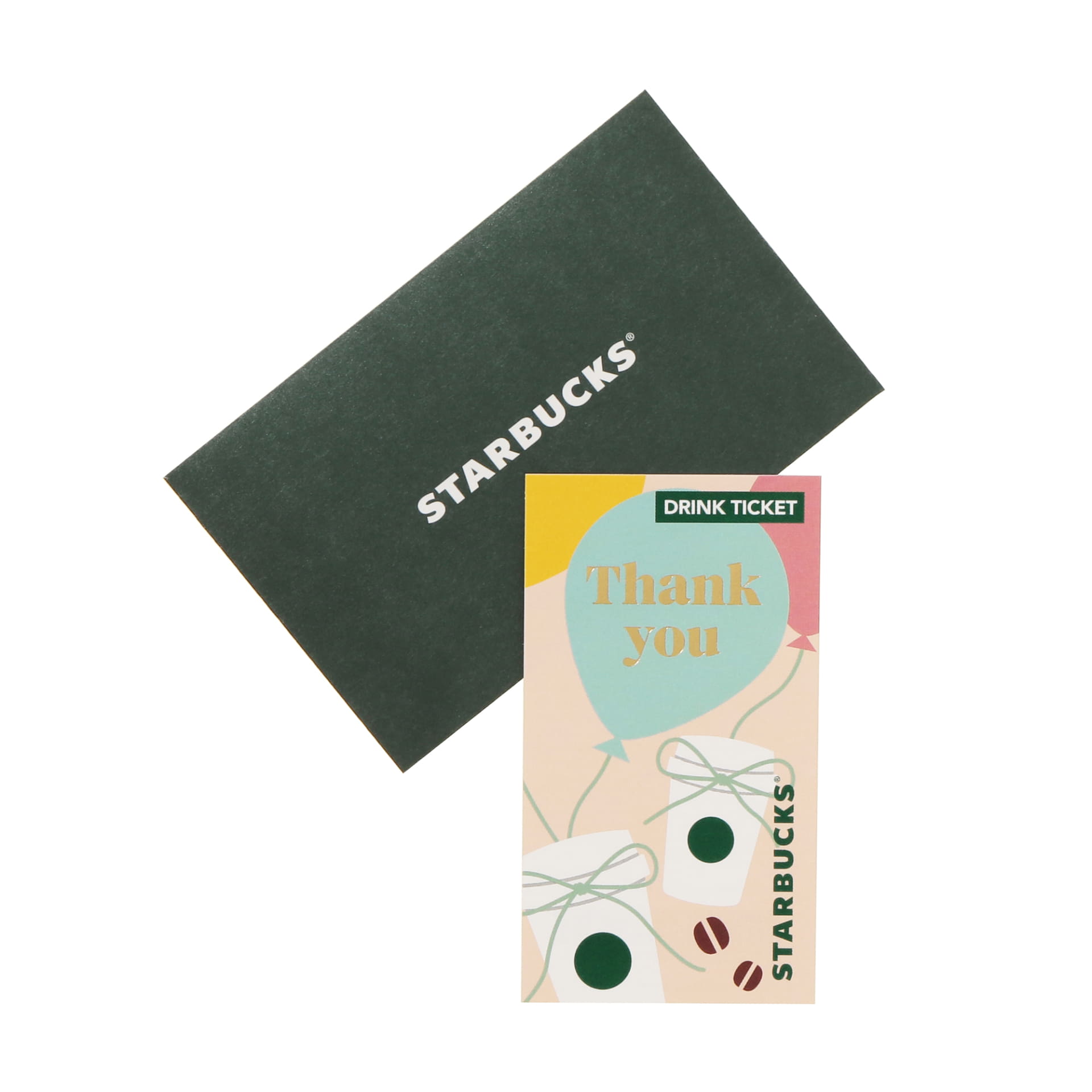 「ビバレッジギフトミニカード Thank You」（550円）