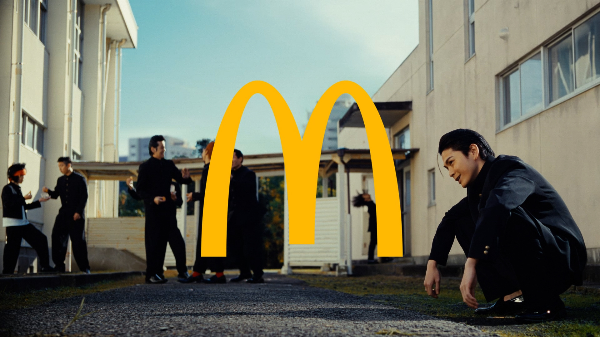 俳優の眞栄田郷敦さんがマンガ「ろくでなしBLUES」の主人公“前田太尊”姿の“眞栄田太尊”として登場する新CM