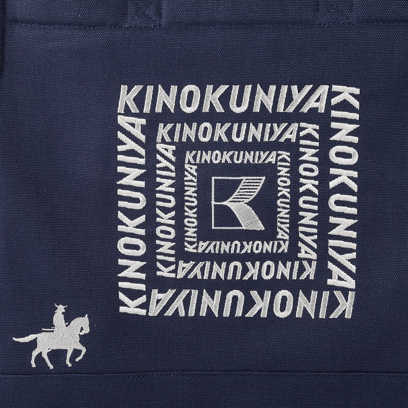 紀ノ国屋 コットン保冷バッグ（ネイビー）