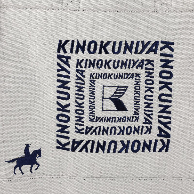 紀ノ国屋 コットン保冷バッグ（グレー）