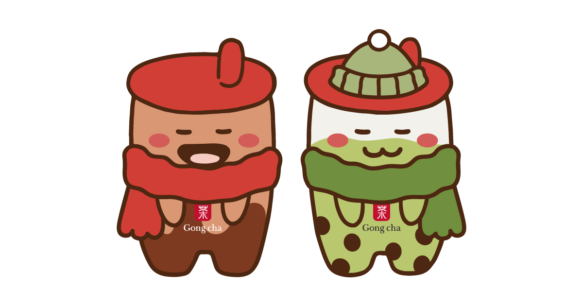 「ゴンチャム」ウォールステッカーイメージ画像