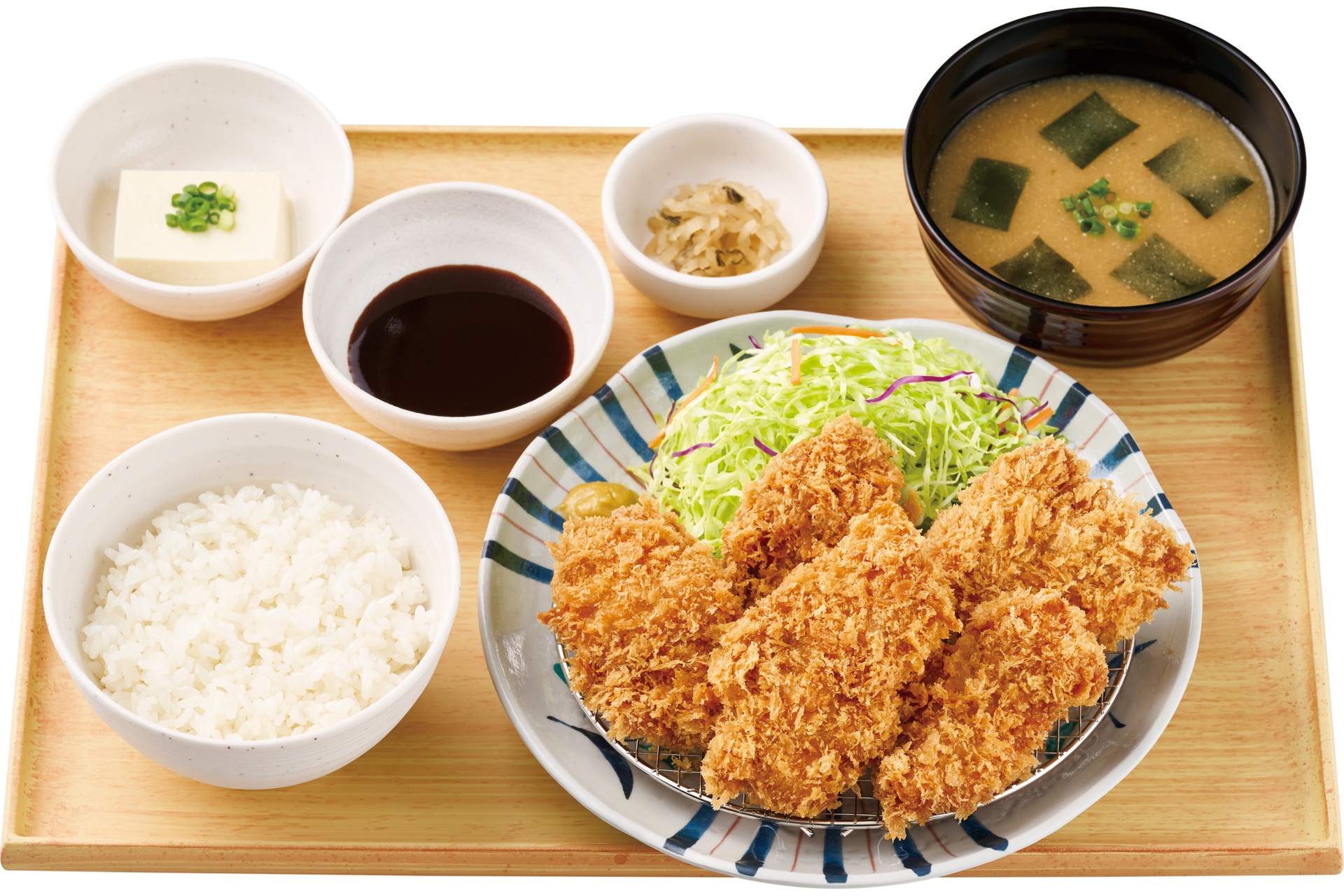 とりカツ定食（5個）