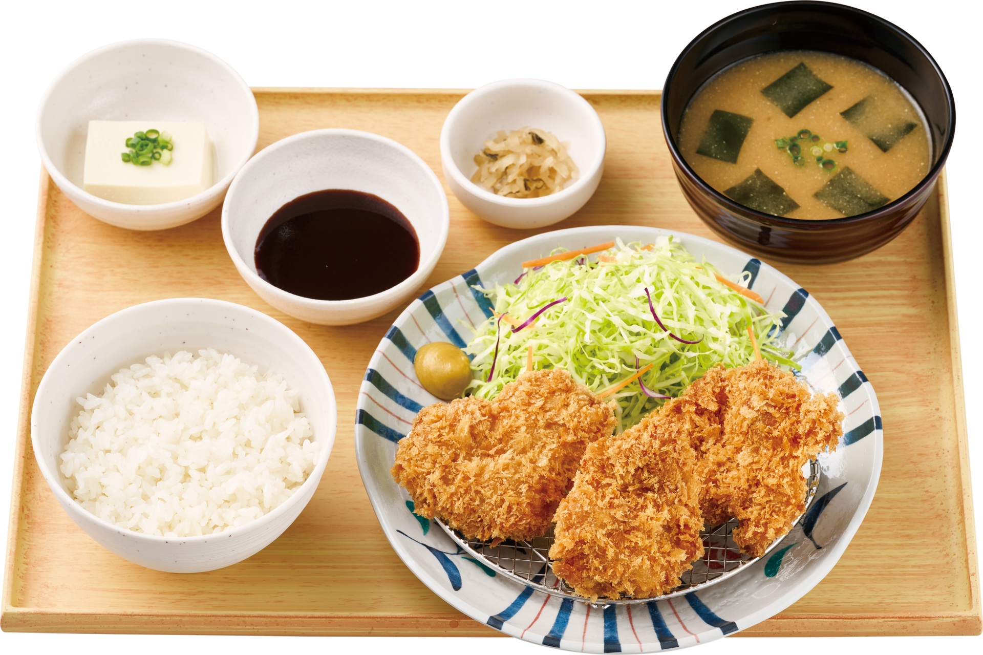 とりカツ定食（3個）