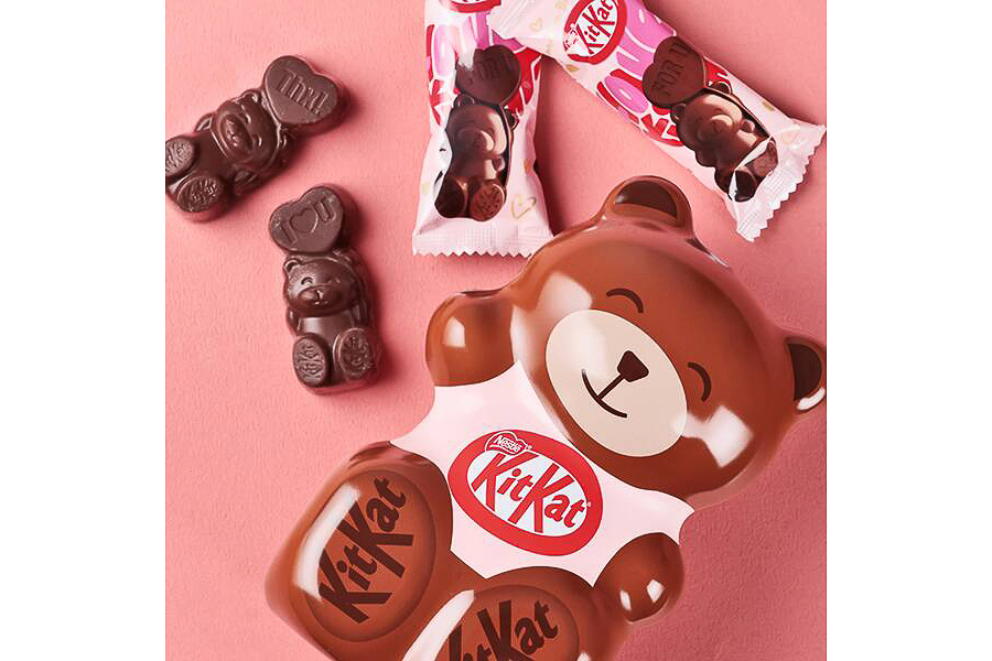 キットカット ハートフルベアー ベアー缶