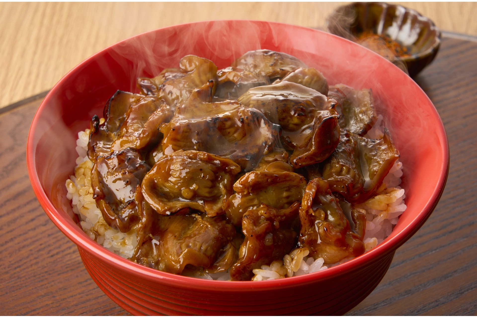 砂肝だけの焼鳥丼