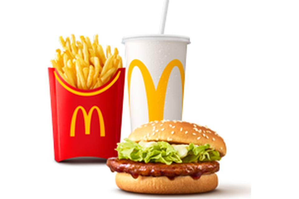 マクドナルド　ポテト14枚.バーガー4.枚ドリンク3枚 マクドナルド、「ひるまック」でポテト・ドリンク“Lへサイズアップ