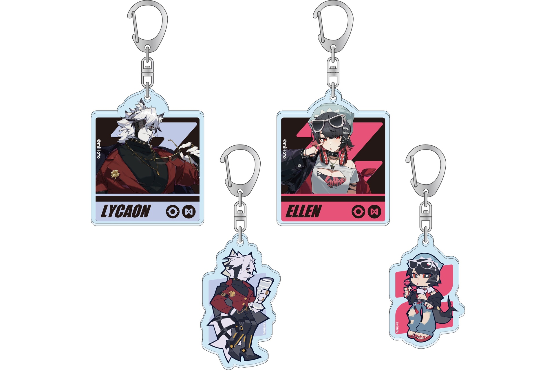 アクリルキーホルダー（全4種）