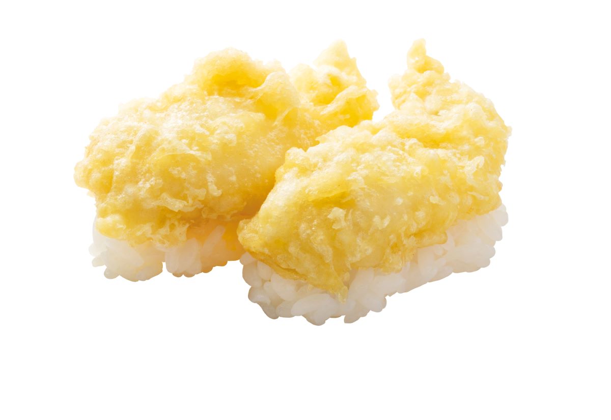 「あんこうの天ぷら握り」（231円）