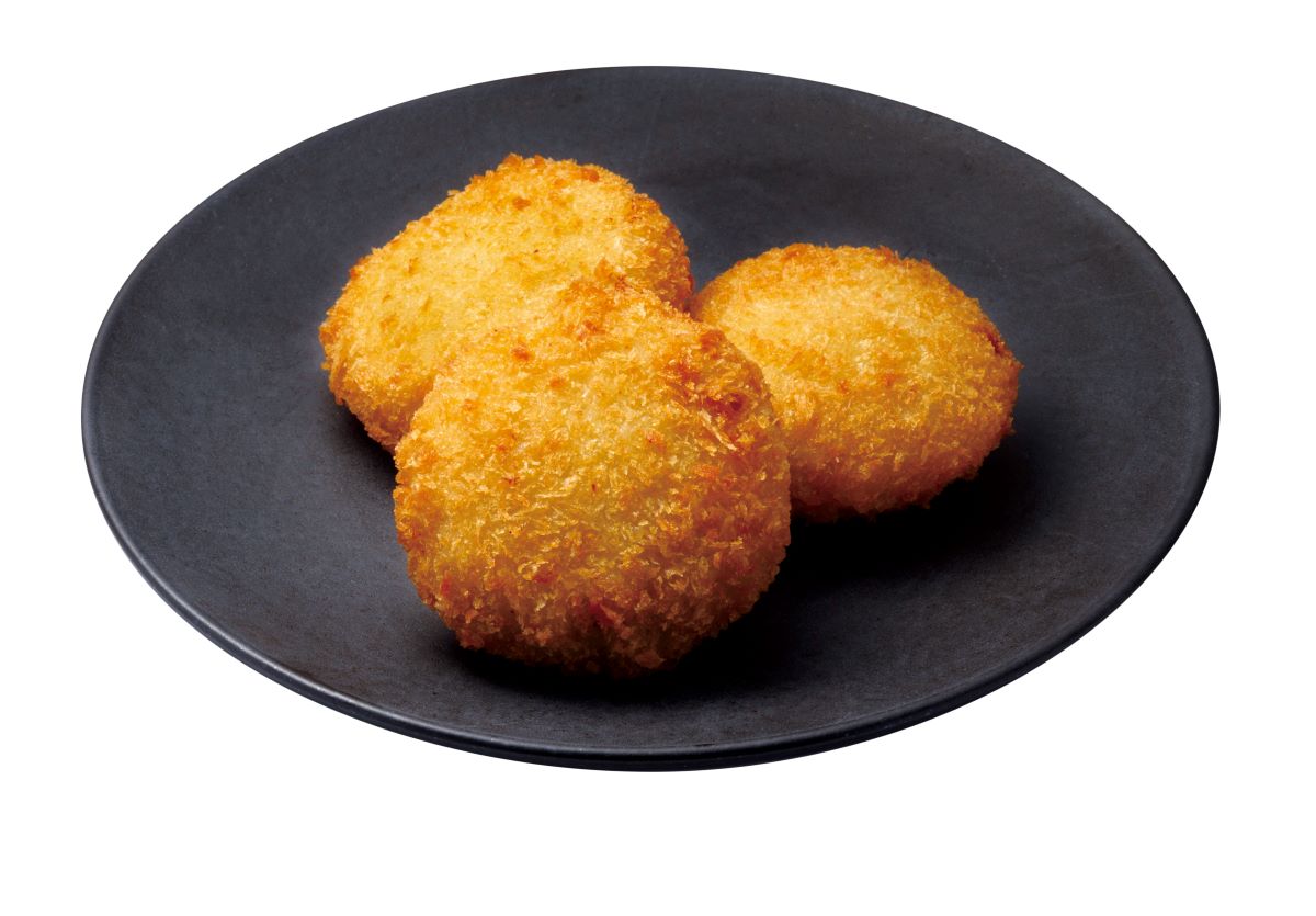 「広島県産牡蠣のクリームコロッケ3個」（297円）