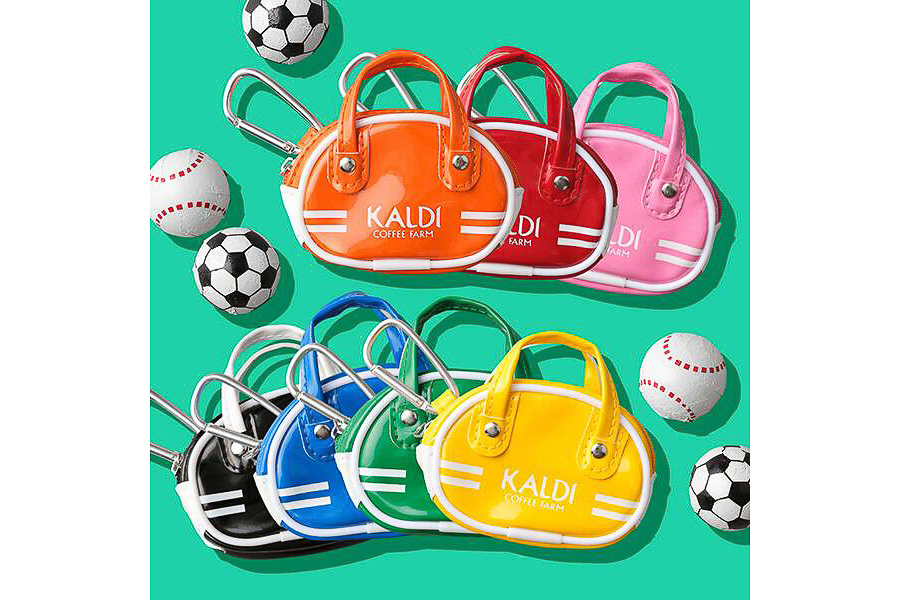 カルディコーヒーファーム「レトロスポーツバッグ」