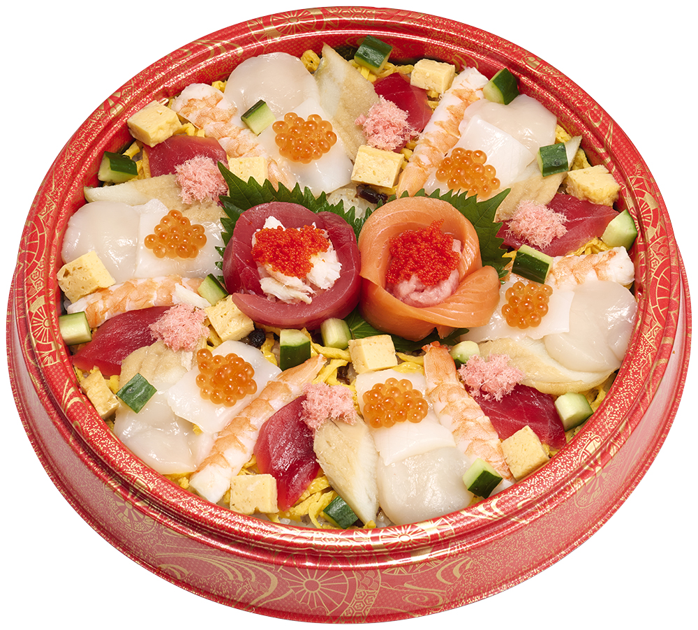 華やか 海鮮ひなちらし（3人前）