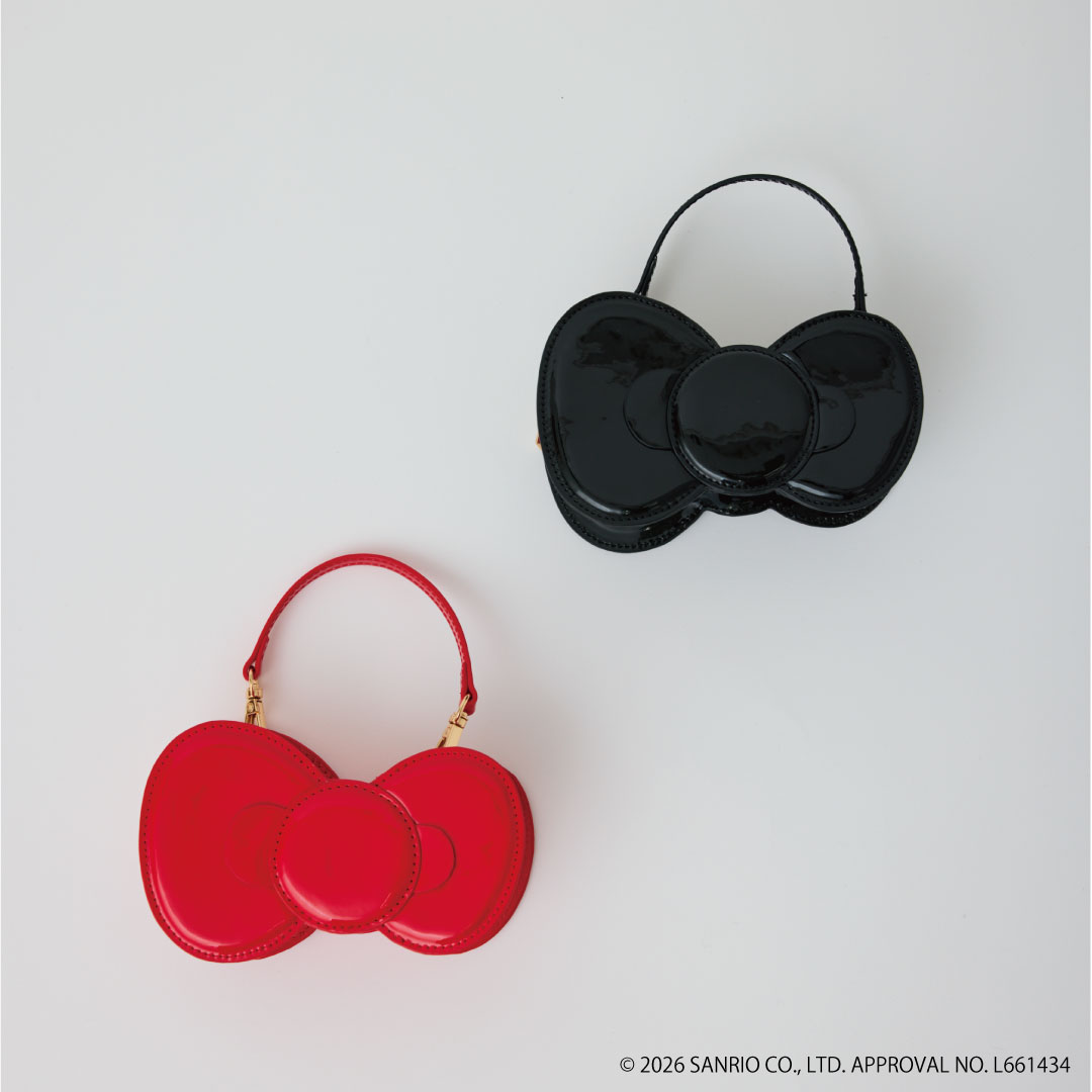 「2WAYストラップ付きミニショルダーリボンバッグ」（4994円）