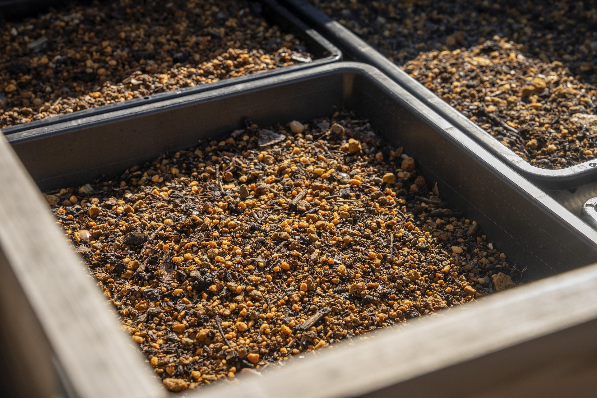 焼酎かすやコーヒーかすを用いたたい肥