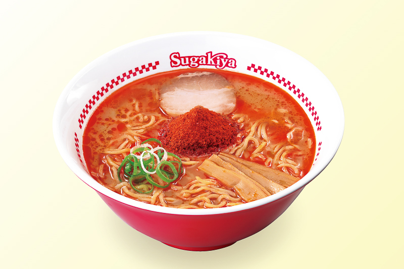 スガキヤ「スガ辛魚ラーメン」（580円）