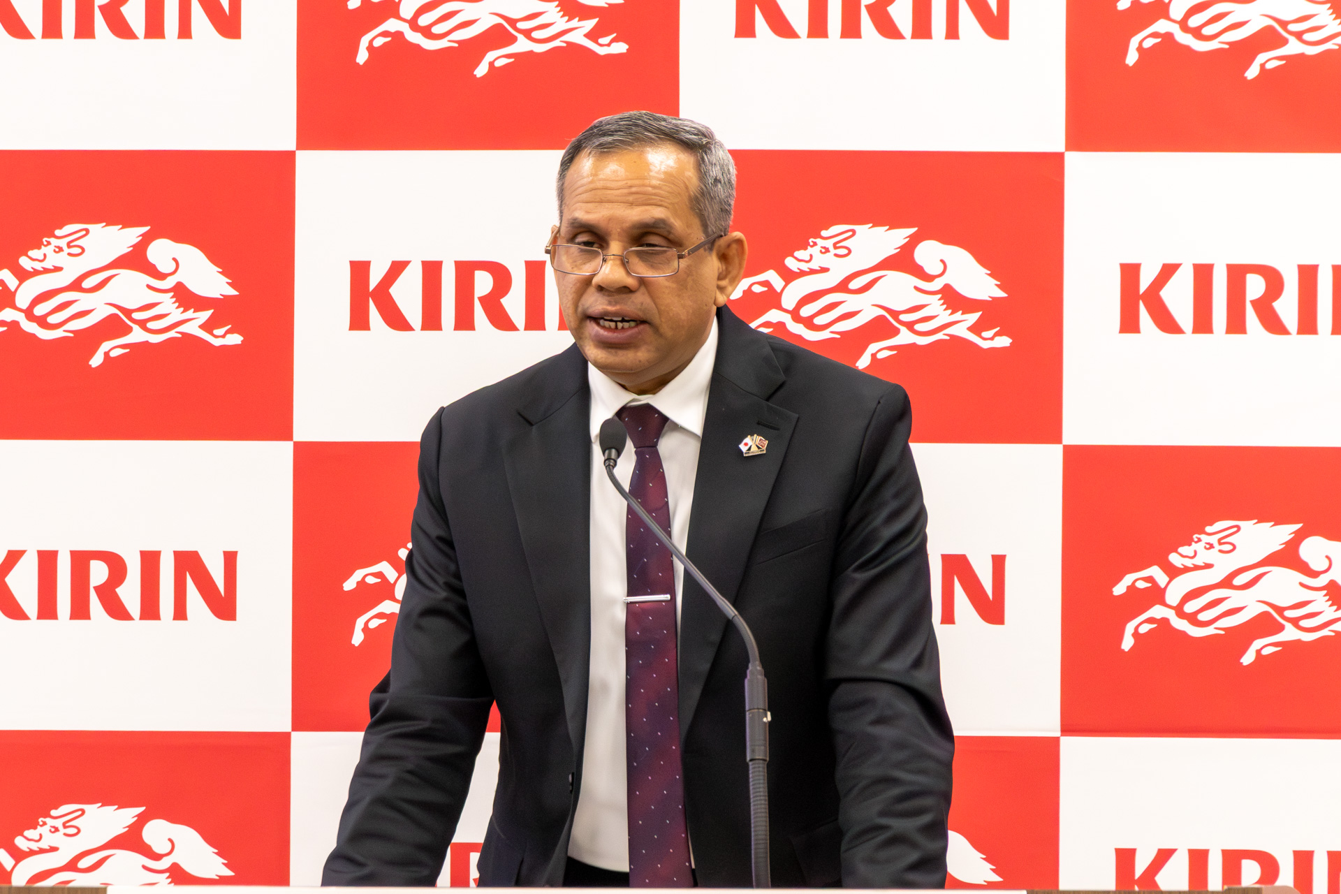 駐日スリランカ特命全権大使 ピヴィトゥル・ジャナック・クマーラシンハ氏