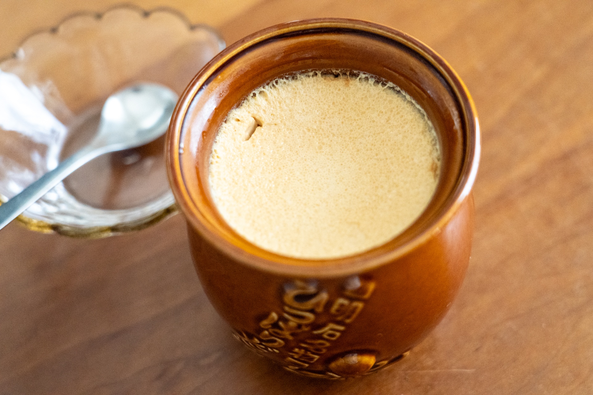 蒸しプリンの完成～！