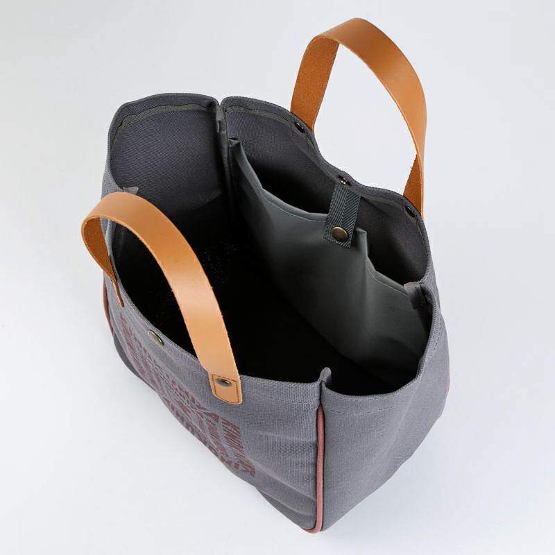 紀ノ国屋 キュービックバッグ（ダークグレー）