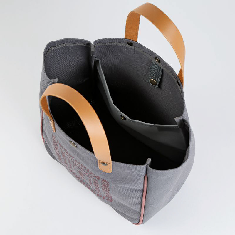 紀ノ国屋 キュービックバッグ（ダークグレー）