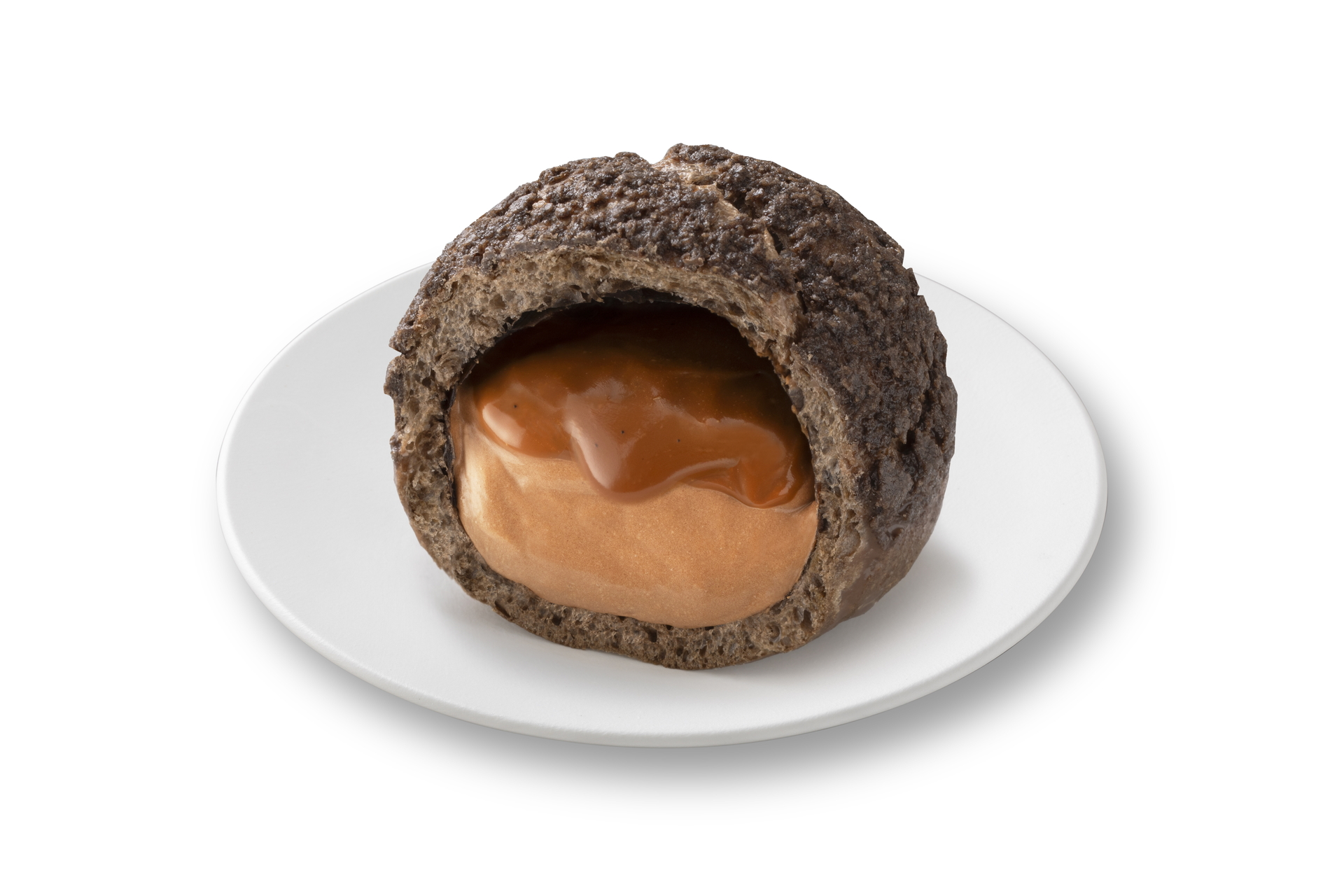 とろけるキャラメルショコラシュー（268円）