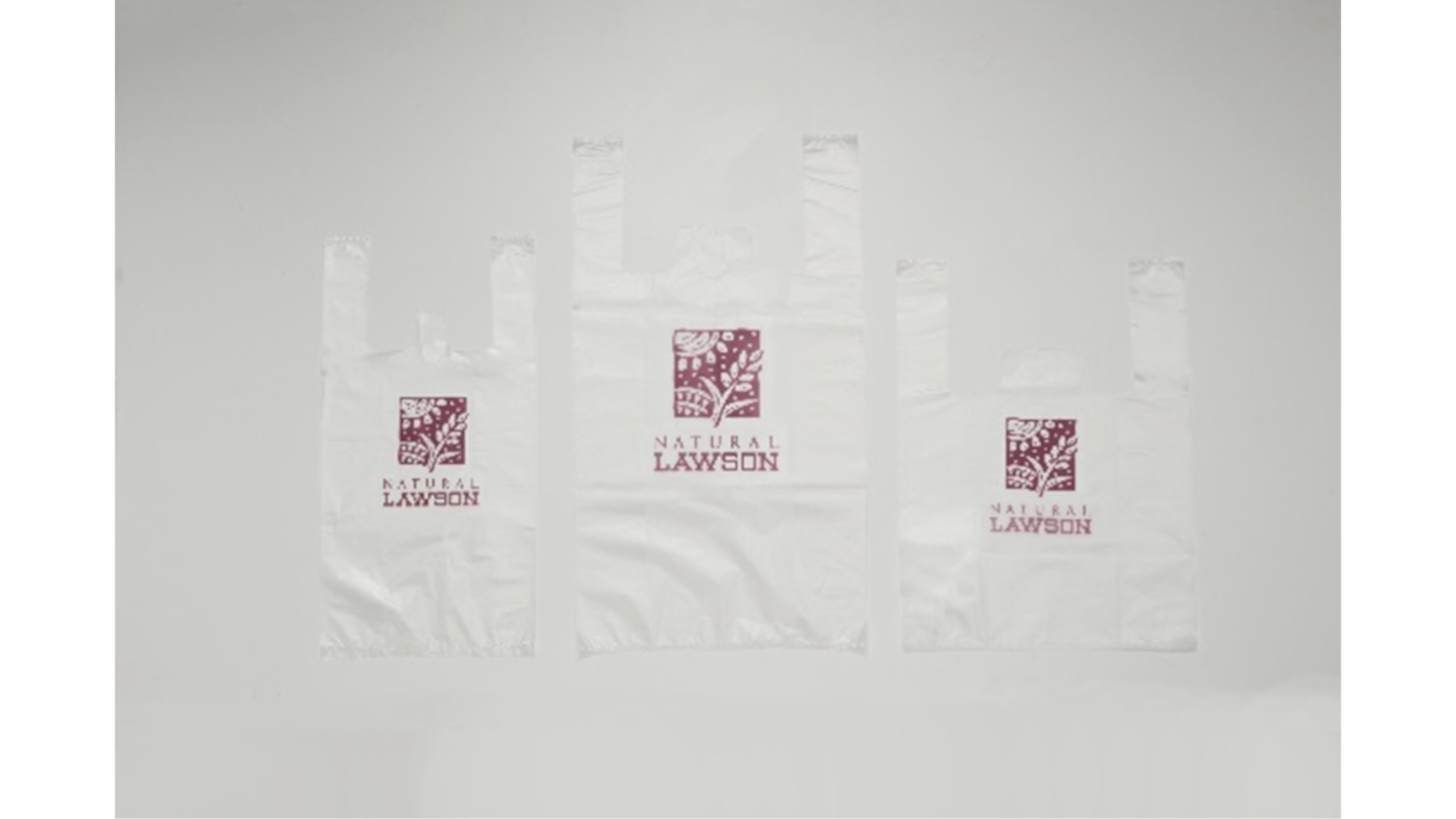 マスバランス方式による環境配慮素材100％使用のレジ袋