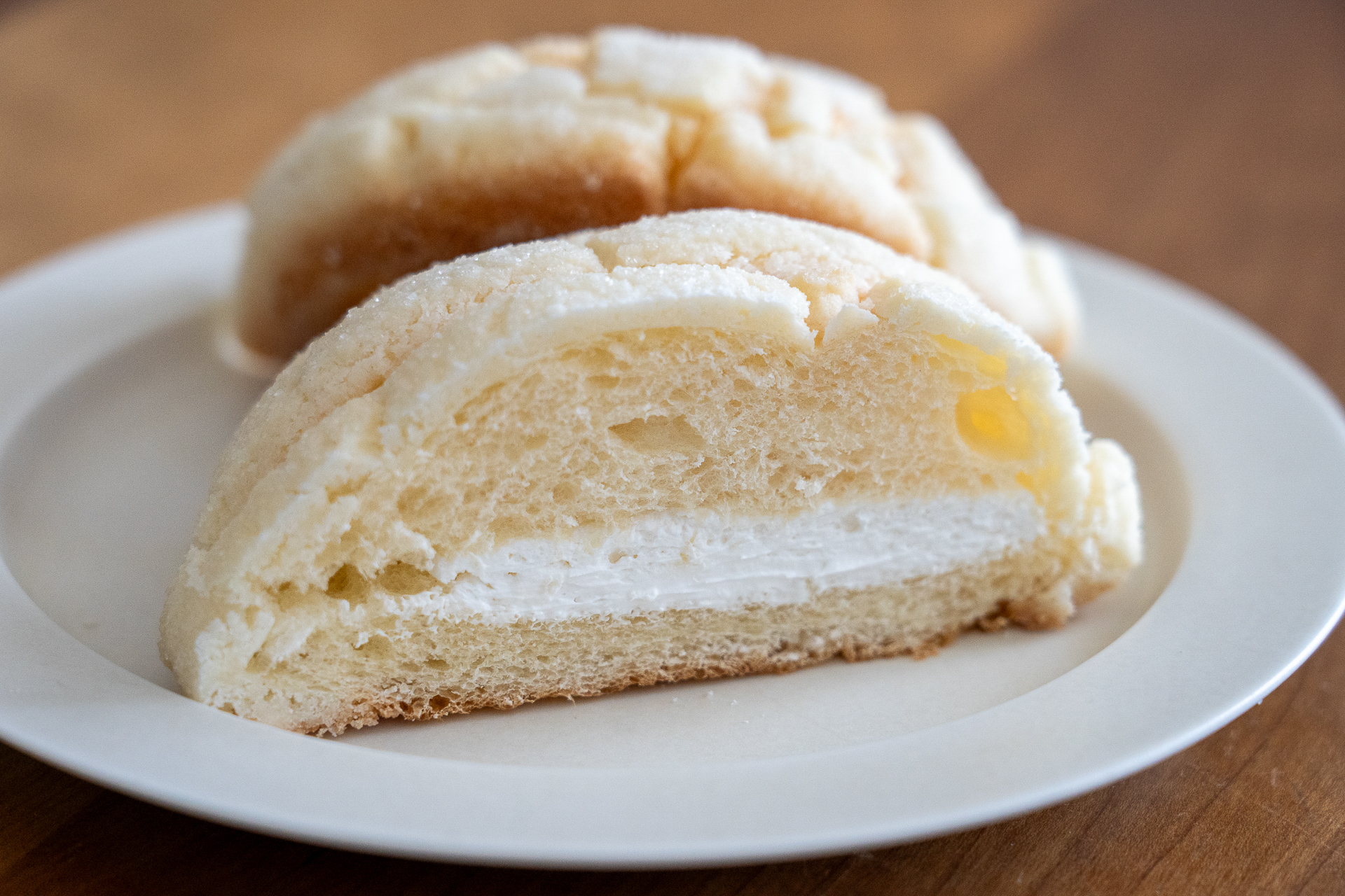 ミルクホイップをサンド