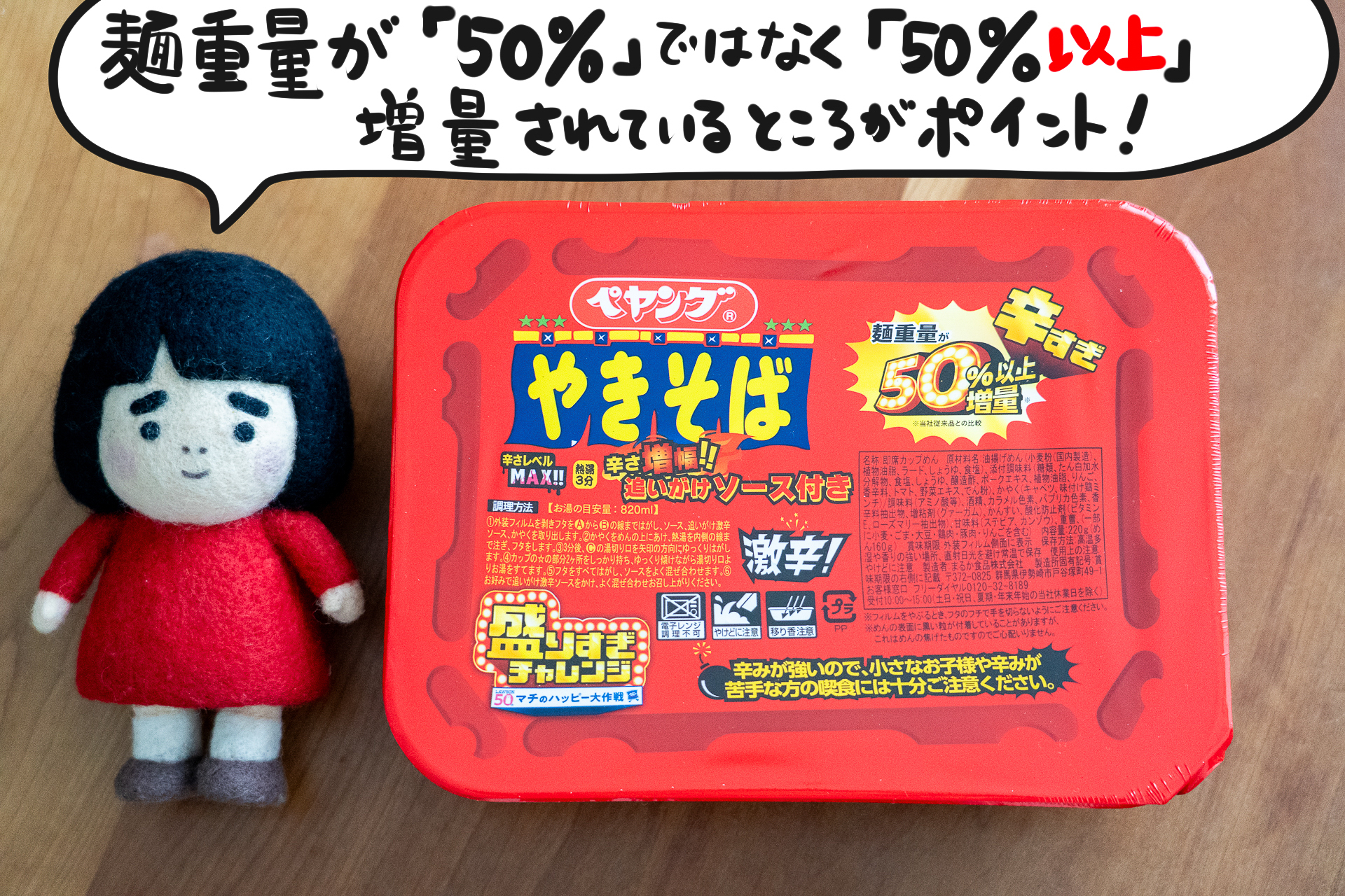 大きくてびっくりします