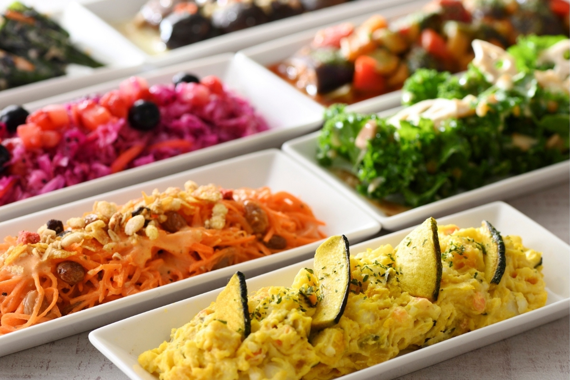 子供から大人まで楽しめる「ニラックスブッフェ」