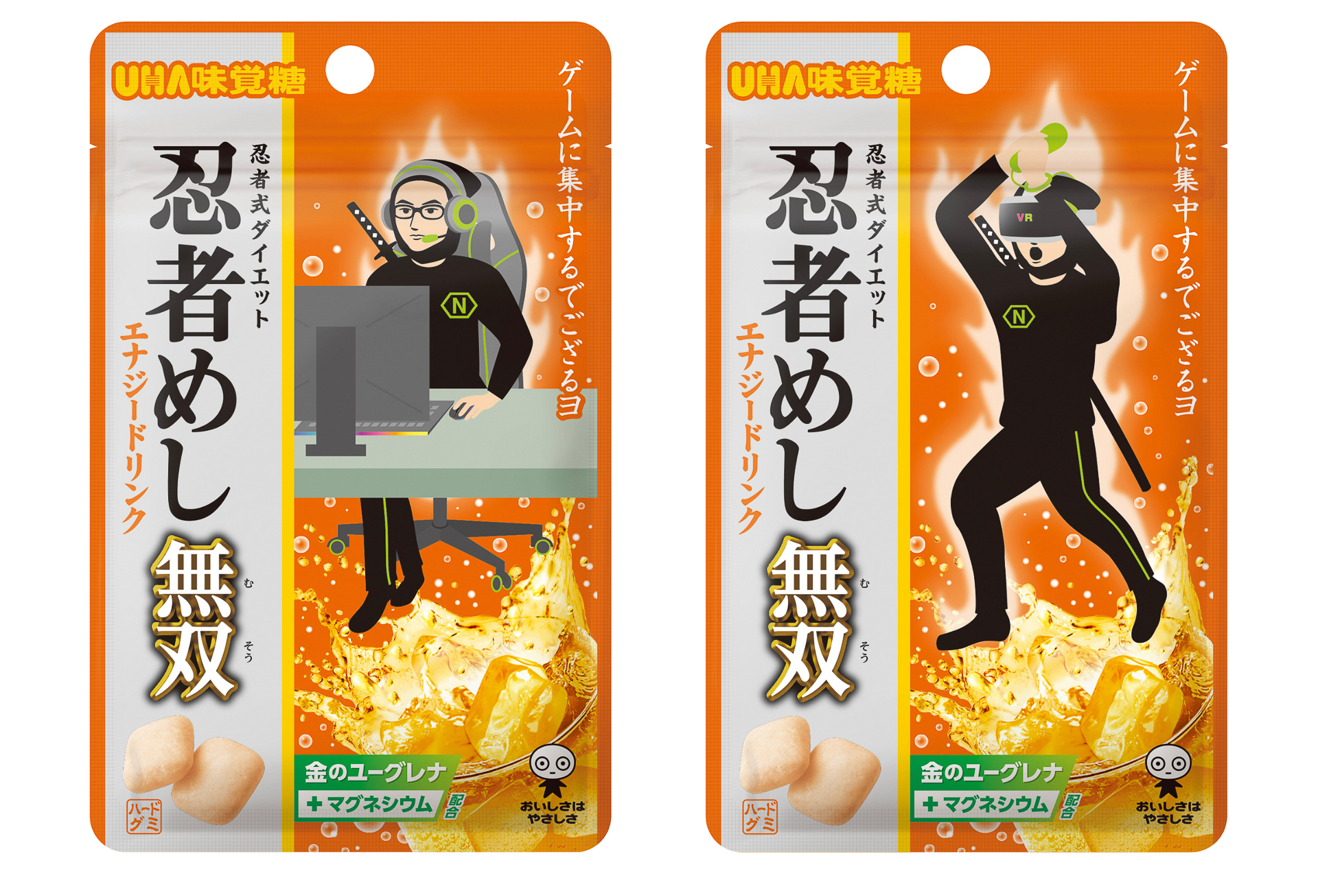 神鋼環境ソリューション×UHA味覚糖「忍者めし無双 エナジードリンク」