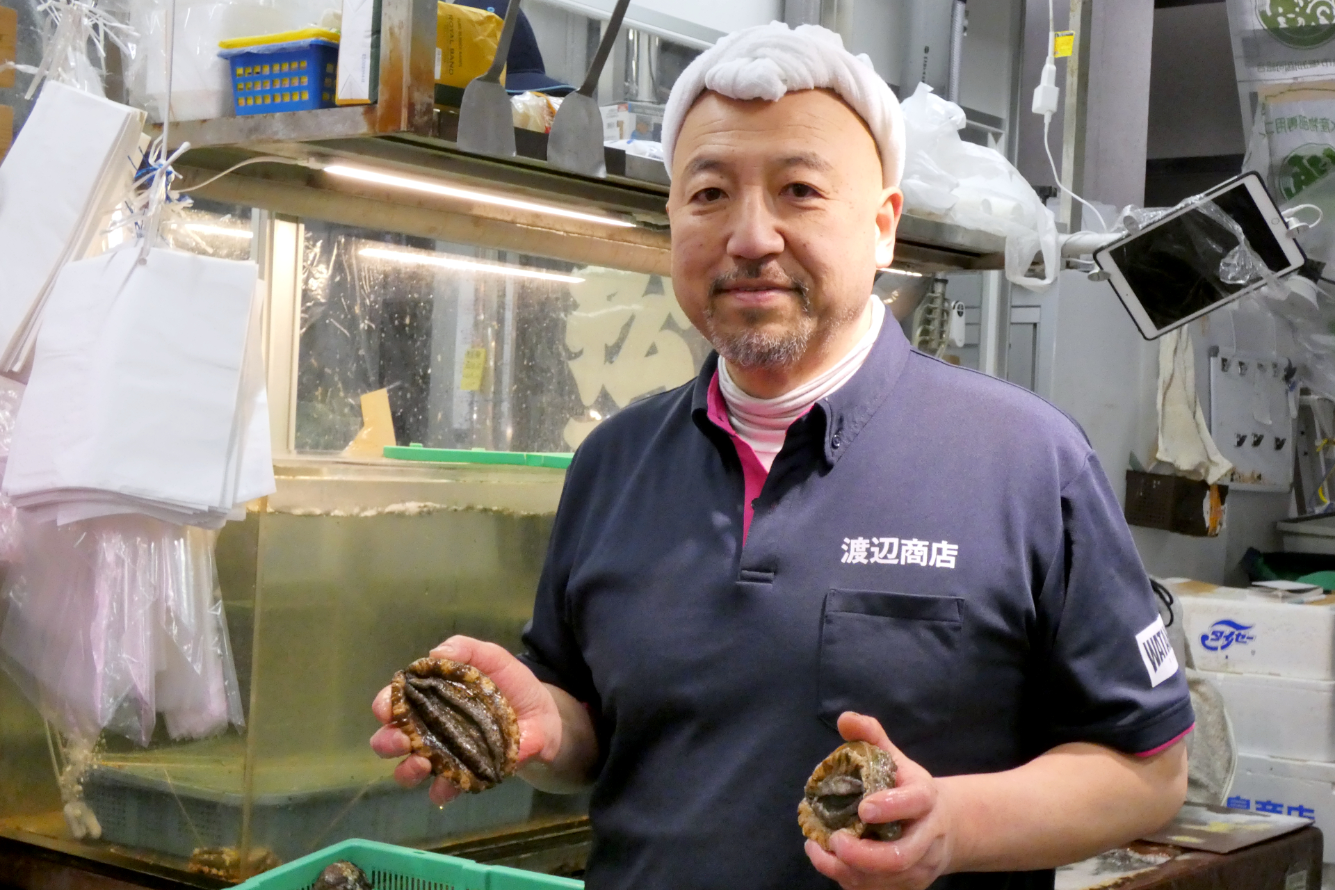 渡辺商店 代表取締役の渡辺幸雄氏