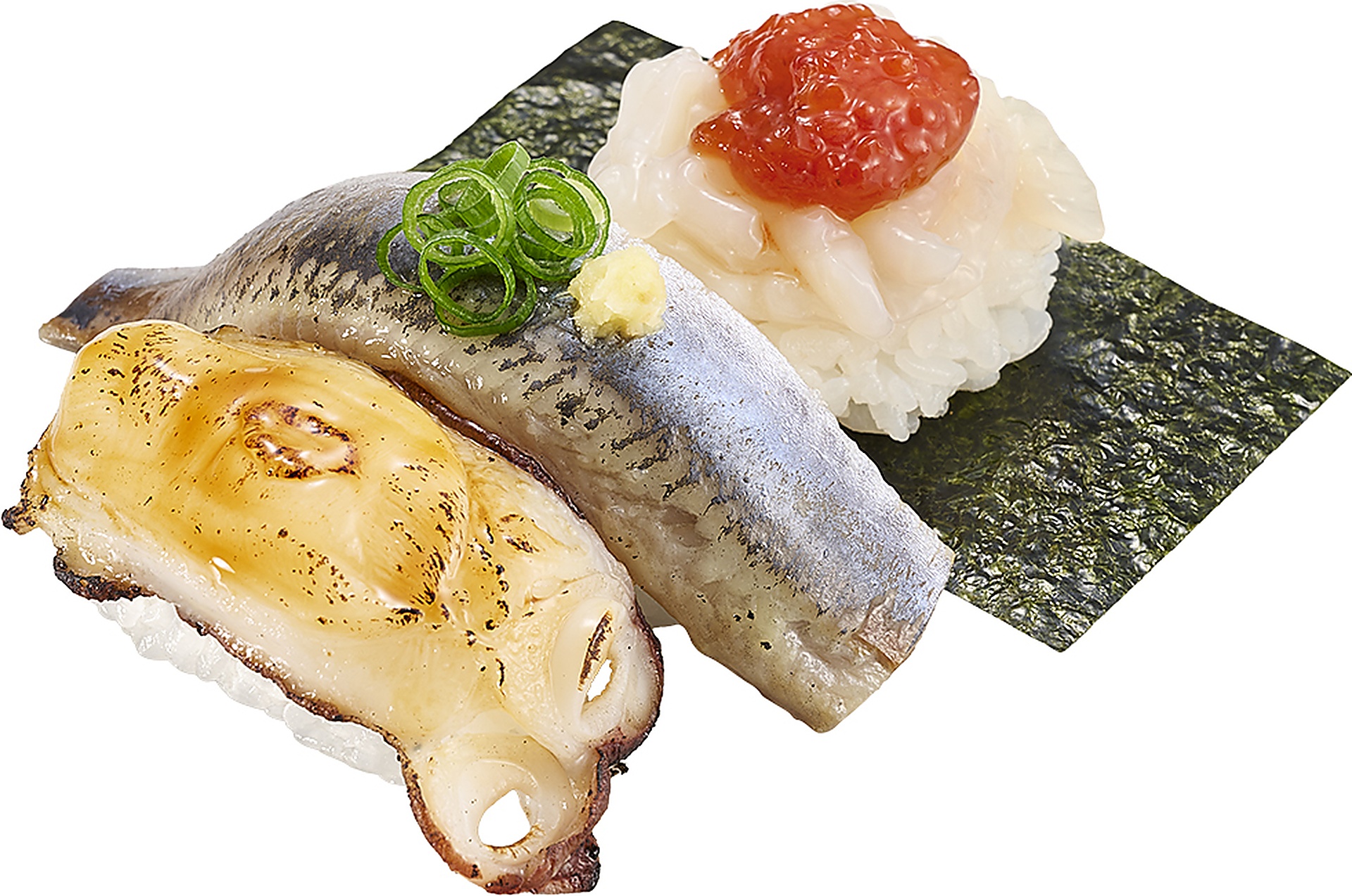 江戸前の匠すし3貫盛り