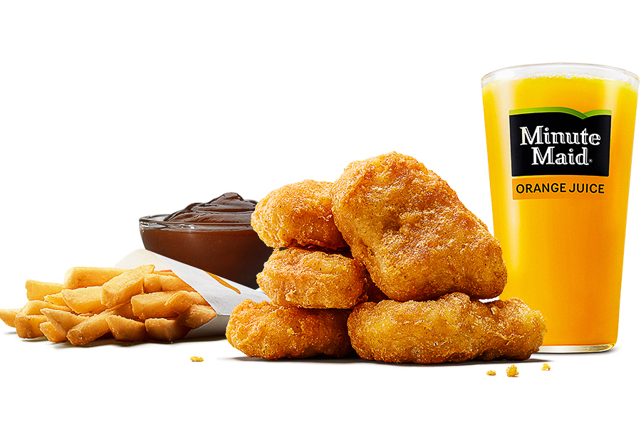 「チキンナゲット キッズセット」（480円）