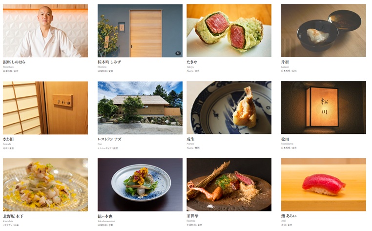 「Gold」を獲得した36店