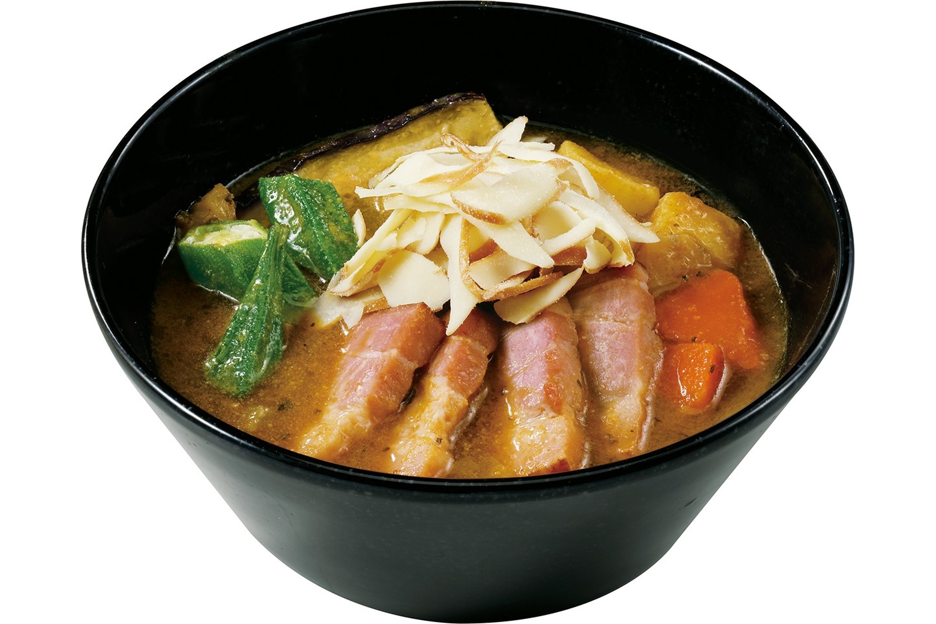 ココイチの「厚切りベーコンとスモークチーズのスープカレー」