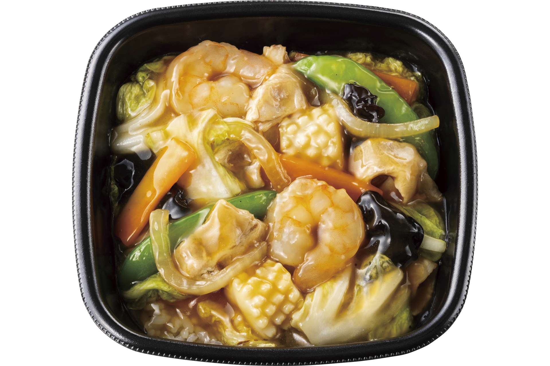 海鮮中華あんかけごはん