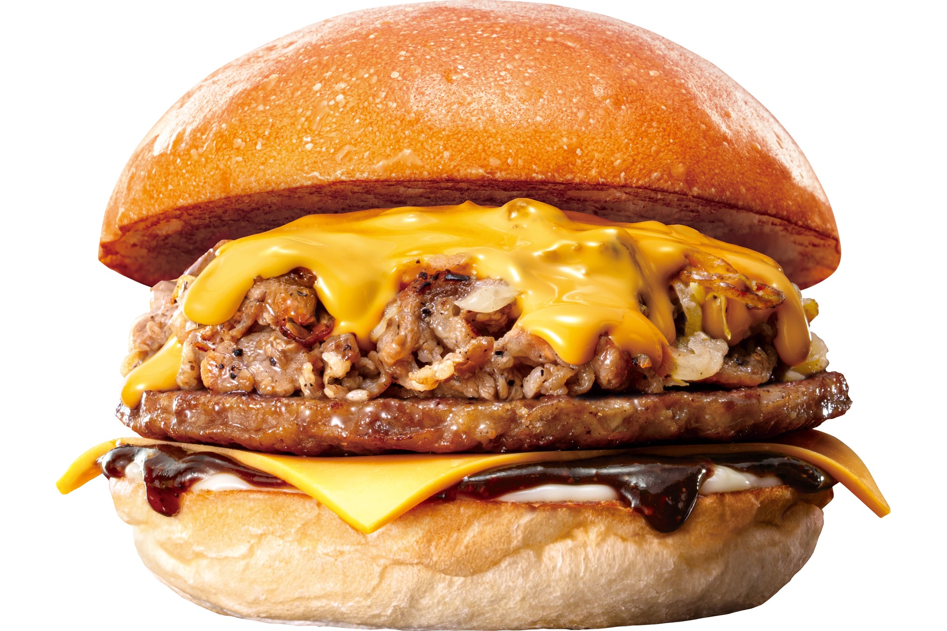 フィリーチーズステーキバーガー