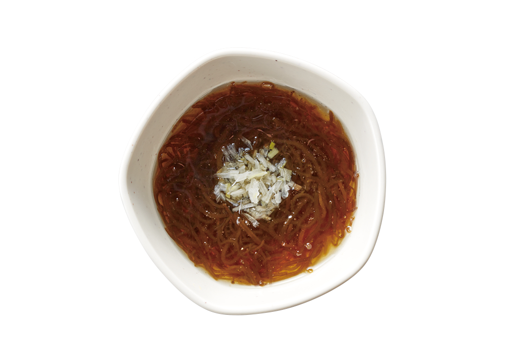 「［沖縄県産もずく使用］もずく酢」（319円）