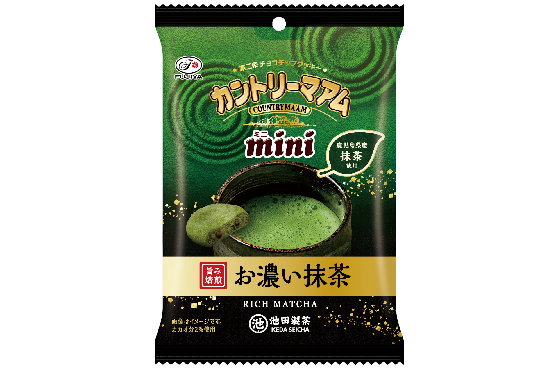 「カントリーマアムミニ（お濃い抹茶）」