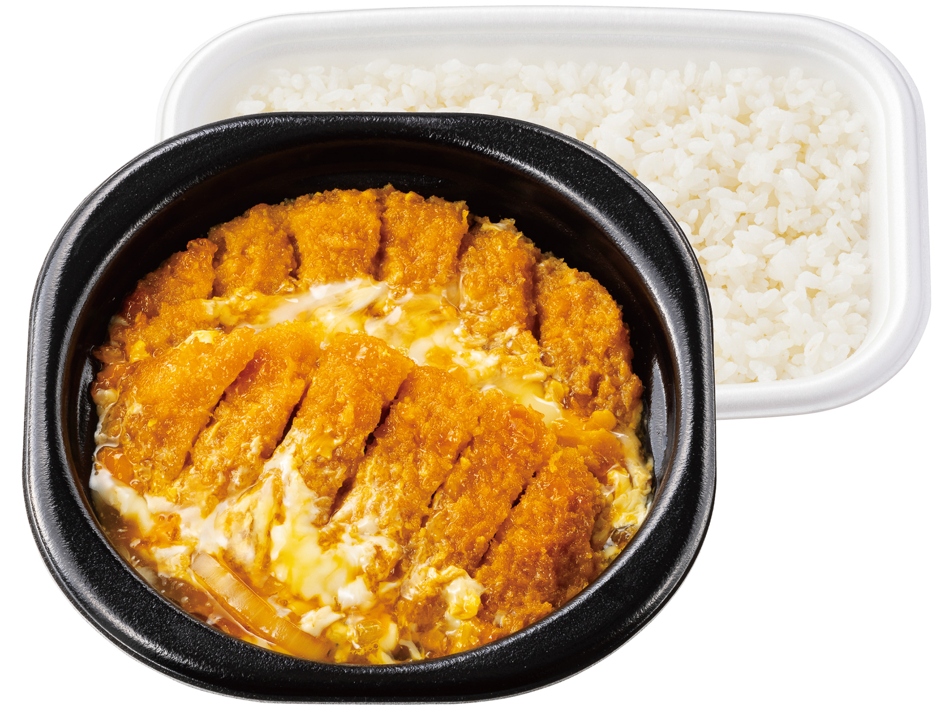 「Wロースかつとじ弁当（肉2倍）」（990円）