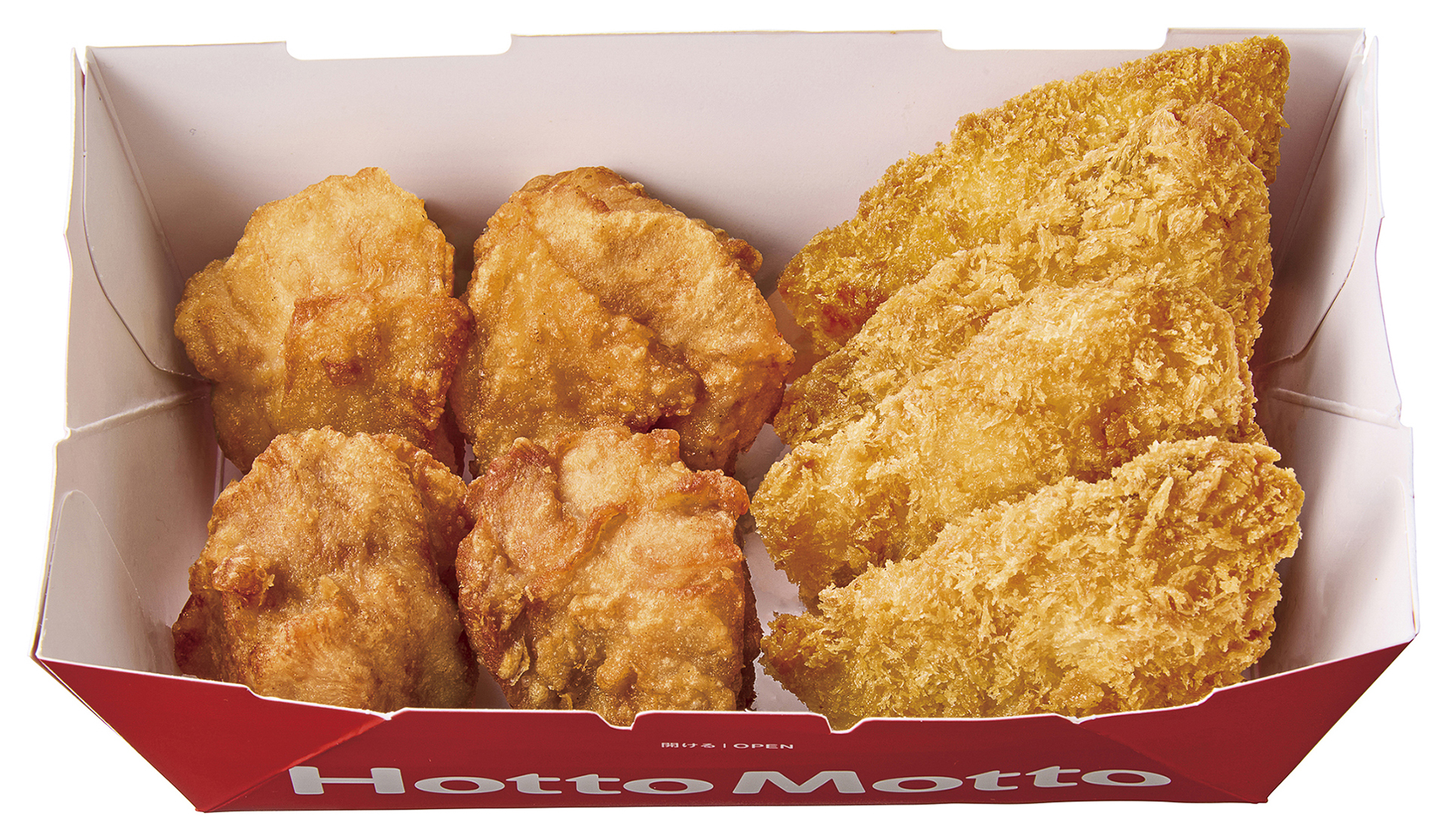 「白身フライ＆チキンBOX」（690円）