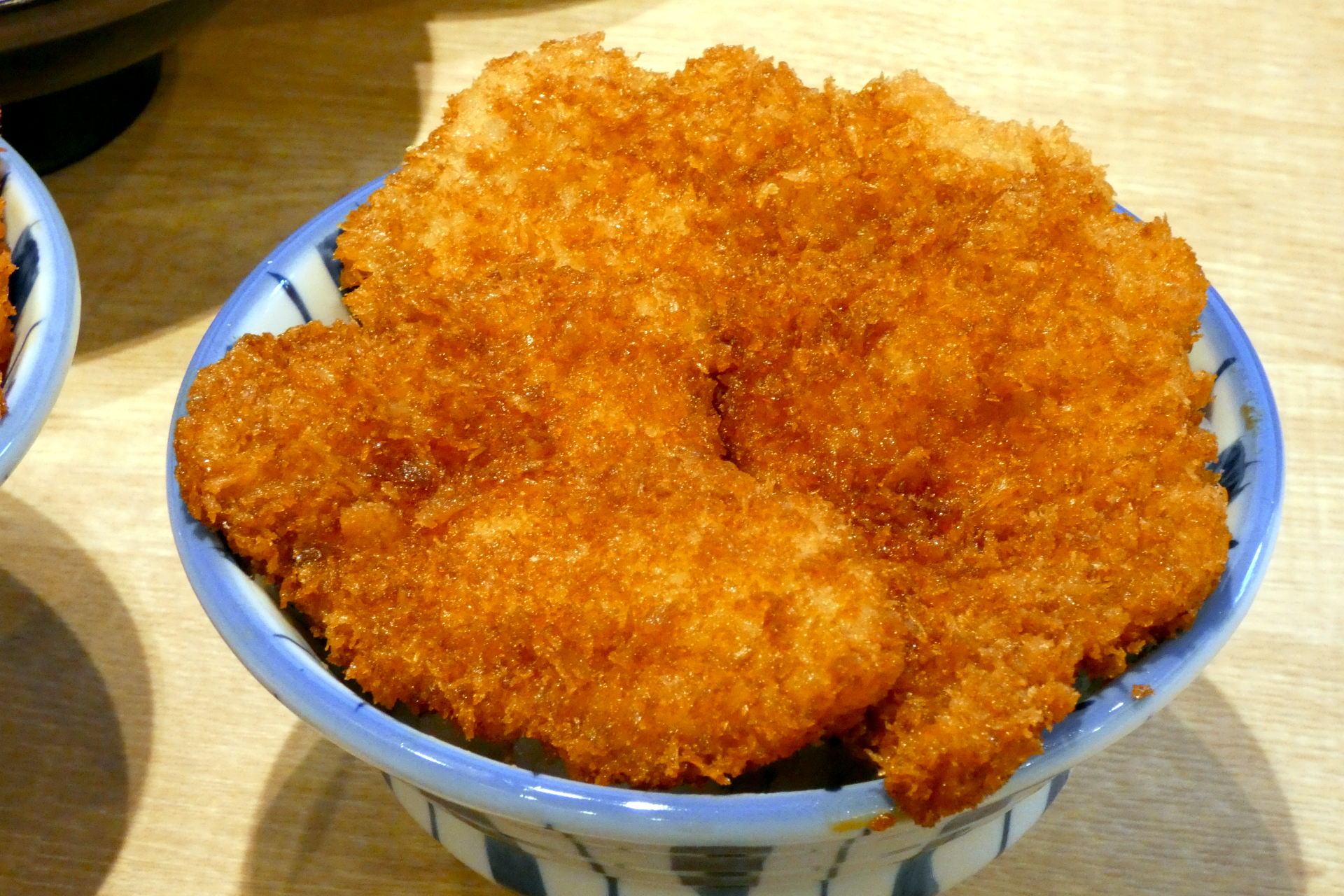 「豚たれかつ丼」3枚