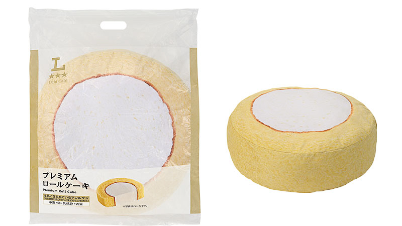 ラストワン賞の「プレミアムロールケーキクッション」が、最後までくじを引くワクワクを与えてくれる