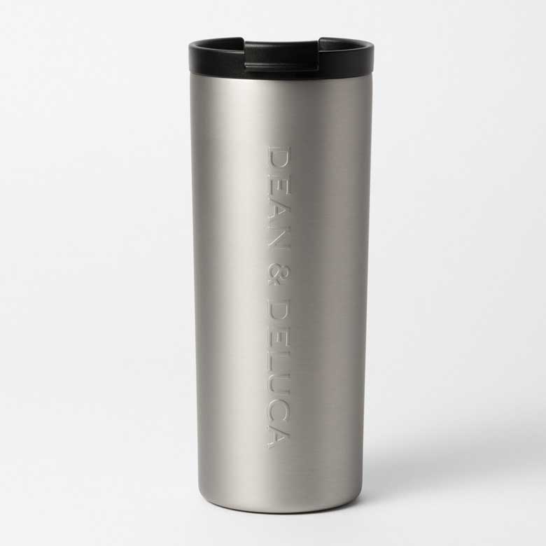 DEAN ＆ DELUCA「ロック式カフェタンブラー マットステンレス 490mL」