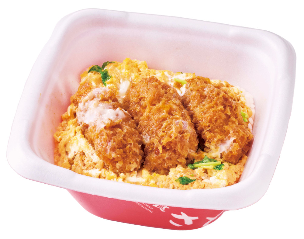 「牡蠣フライの玉子とじ丼」（970円）