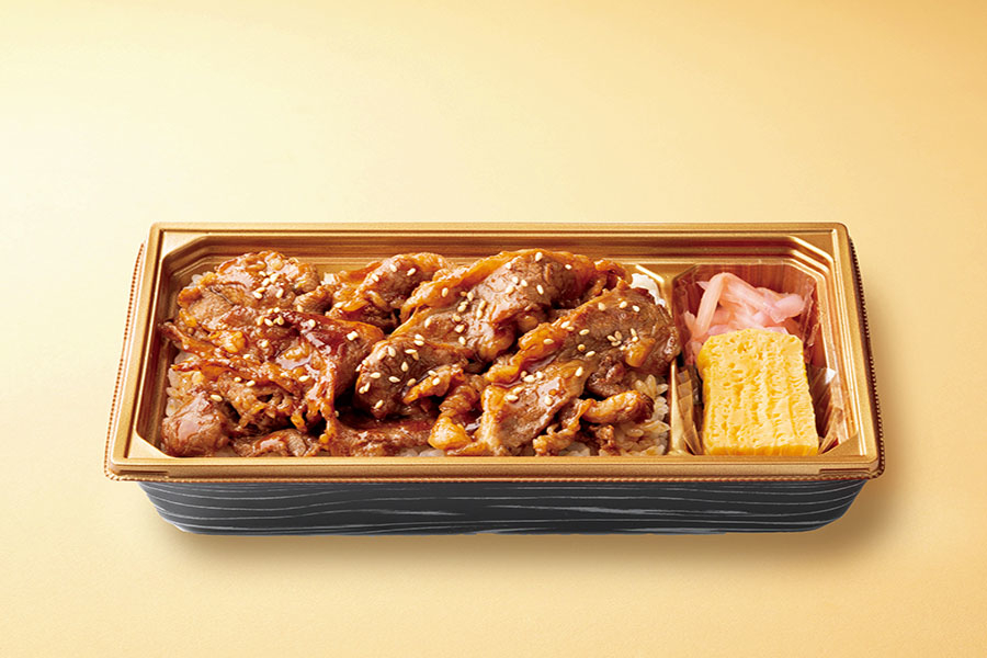 「牛カルビ焼肉重～甘辛醤たれ～」（690円・税別）