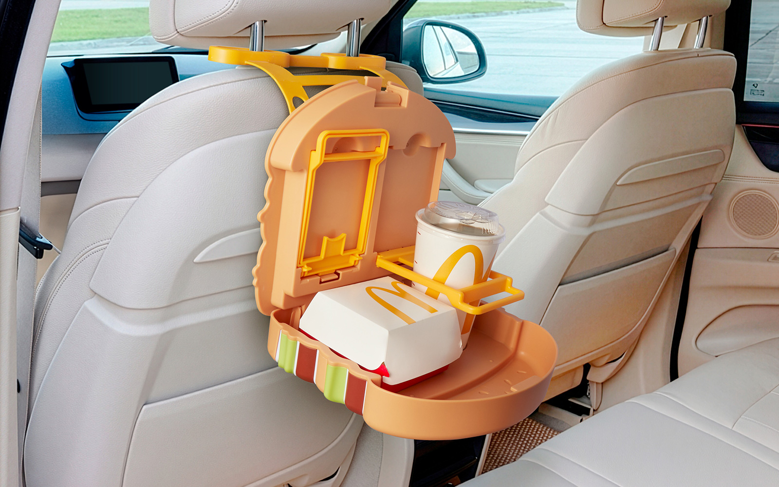 「ビッグマック型フードトレイ」