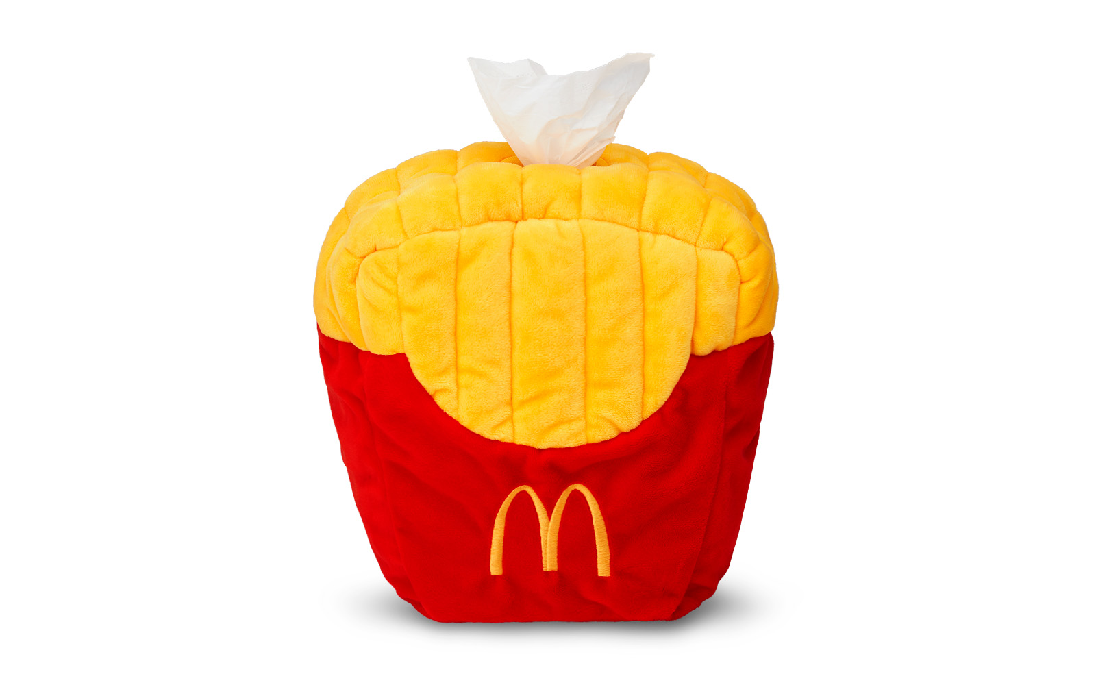 「マックフライポテト型ティッシュケース」